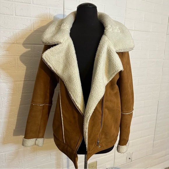 THE FIFTH LABEL Camel JACKET w ivory NWT XS - Picture 3 of 8